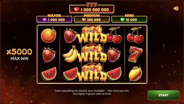 Fruity Wilds Buy Bonus Feature